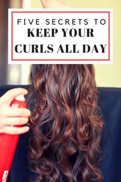 How doesn’t want to have soft bouncy curls that last all day? I think I’ve finally perfected my technique and have five secrets for curls that last all day to share with you! Be sure you check out the Five Beauty Secrets All Women Need to know too, there are some great hair tips! I … Curling Products, Soft Bouncy Curls, Curling Hair, Hair Curling, Beauty Tips For Face, Beautiful Curls, Bouncy Curls, Perfect Curls, Ingrown Hair