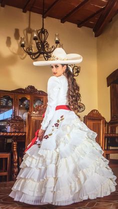 Hermosa Charro Wedding Dress, Charro Outfit, Charro Wedding, Xv Dresses, Bad Bugs, Charro Quinceanera Dresses