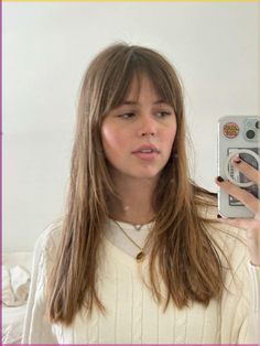 #bangs #hairinspo #curtainbangs #bottleneckbangs #janebirkinhair #70sfringe #70sbangs #retrohair Birkin Bangs Long Hair, Bangs For Face Shape, Light Bangs Haircut, 60s Bangs, Blond Bangs, 70s Bangs, Long Straight Hair With Bangs