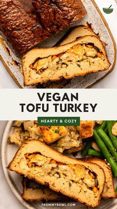 vegan tofu turkey hearty and cozy