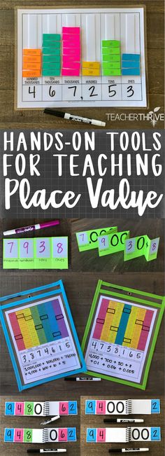 hands - on tools for teaching place value