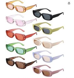 Pretty Sunglasses, Funky Glasses, Volleyball Pictures, Sunglasses Women Vintage, Cute Sunglasses, Trendy Girl, Trendy Sunglasses, Square Glasses, Rectangle Sunglasses