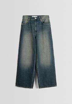 Baggy Jeans Png, Bershka Baggy Jeans, Super Baggy Pants, Korean Street Fashion Men, Blue Baggy Jeans, Jean Baggy