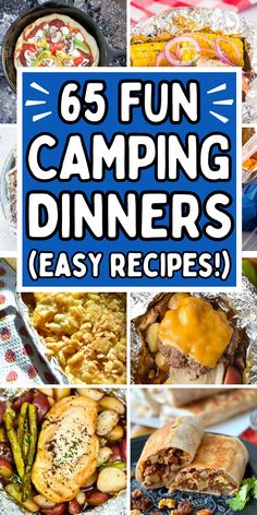 summer camping meals Dinner While Camping, Camping Meals On Fire, Camping Dinners Over The Fire, Rv Dinner Ideas, Glamping Meals, Easy Tin Foil Dinners Camping, Tin Foil Dinners Camping, Meals To Cook Over Camp Fire, Easy Camping Dinner Ideas