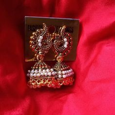 Most demanding jhumka 😍 . .  DM for shop. . .  We manufacture of jhumka.  Most welcome wholesale and retailer enquiry. .  #jewelry… Diamond Jewelry, Insta Fashion, Diamond Earrings