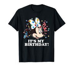 mickey mouse it's my birthday t - shirt