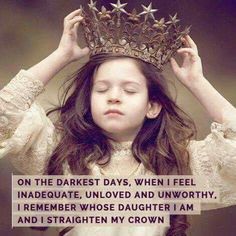 Bible Pics, Feeling Inadequate, Mother Daughter Quotes, Daughter Of The King, Daughters Of The King, Daughter Quotes, Bible Knowledge, Great Quotes, Writing Prompts