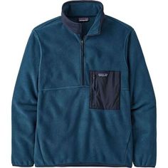 Beach bonfires. Treks under auburn canopies. Winter layering. Patagonia's Microdini 1/2-Zip Pullover is there for it all. This versatile piece follows us through the seasons, giving us a touch of warmth and quick-dry performance, while its fully recycled build gives discarded fibers new purpose. Pullover Half Zip, Layered Shirts, Tide Pools, Mens Fleece, Pullover Designs, Half Zip Pullover, Pullover Men, Ski Jacket, Outdoor Apparel