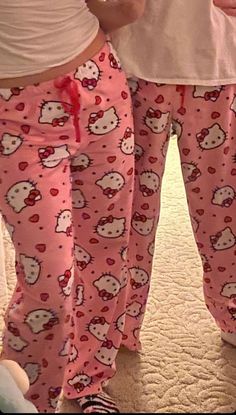 Hello Kity Pajamas, Hello Kitty Costume Plush, Hello Kitty Valentines Pajamas, Cute Couple Pics Hello Kitty, Cute Hello Kitty Pajamas, Hello Kity Outfits, Cute Pajamas For Couples, Hello Kitty Pajama Pants Matching, Matching Valentines Pfp Friends