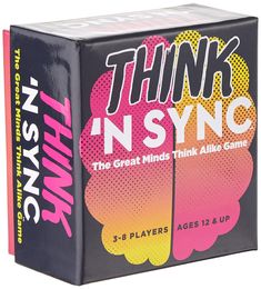 the think and sing game is in its box