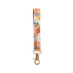 This keychain wristlet is a functional accessory, ensuring that your essentials are always within reach. No more digging through your bag to find your keys or wallet—simply wear it on your wrist for easy access. Features: - Length: 6" - Width: 0.75" - Polyester fabric - Gold lobster clasp - Imported For best care, handwash in cold water and lay flat to dry. Keychain Wristlet, Wristlet Keychain, Functional Accessories, You Bag, No More, Easy Access, Lay Flat, Lobster Clasp, Cold Water