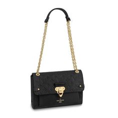 Features: Crafted from a sophisticated mix of smooth and embossed Monogram Empreinte leather, the Vavin PM handbag is signed with a bold, shiny statement lock. Supple and lightweight, it is a chic yet relaxed model that moves with ease from day to evening. The adjustable chain-and-leather handle adapts to shoulder or cross-body wear. Embossed supple grained cowhide leather and supple grained cowhide leather Supple grained cowhide leather trim Microfiber lining Gold-color hardware Lock closure Adjustable chain-and-leather strap Front open pocket Inside zipped pocket 20 x 15 x 8 cm (Length x Height x Width) L 7.9 x H 5.9 x W 3.1 inches Louis Vuitton Designer, Luxury Designer Handbags, Louis Vuitton Official, Designer Crossbody Bags, Manado, Chanel Handbags, Black Handbags, Louis Vuitton Handbags, Luxury Handbags