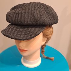 Black Womens Newsboy Cap . Elastic Back. Cap Is Lined One Size. Measurements Below: Inside 7 3/4" Long 8" Wide Bill Measures 2 1/4" Wt Casual Adjustable Beret With Short Brim, Retro Black Beret For Winter, Casual One-size Beret Cap, Casual Adjustable Brimmed Beret, Casual One Size Beret, Black Flat Cap For Spring, Casual Black Beret, One Size Fits Most, Casual Black Beret (one Size Fits Most), Casual Black Beret One Size Fits Most