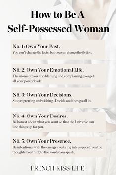 French Kiss Life, Mental And Emotional Health, Self Care Activities, Self Improvement Tips, Best Self, Self Development, Positive Affirmations