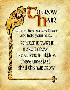 Hair Growth Spell, Hair Spell, Growth Spell, Charmed Ones, Witch Spells, Witch Things, Beauty Spells, Charmed Book Of Shadows