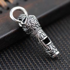 >> Click to Buy << S925 wholesale sterling silver pendant Antique Silver whistle retro style skull can blow the whistle #Affiliate Jewelry Rings Unique, Knife Lanyard, Sterling Silver Skull Rings, Cheap Silver Rings, Silver Jewelry Box, Handmade Gold Jewellery, Wholesale Silver Jewelry, Silver Rings With Stones, Silver Jewelry Earrings