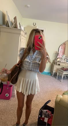 Preppy Football Game Outfit, Preppy Outfit Inspo School Casual, Preppy Game Day Outfit, Southern College Outfits, Fall Preppy Outfits Southern Prep, Txst Game Day Fits, Preppy Casual Outfits, Dallas Outfit