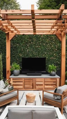 Pergola Ideas Tv - Elevate Your Outdoor TV Area Tv Mount Ideas