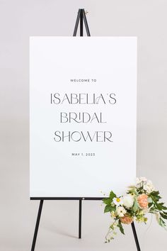 Wedding Shower sign Lily Roe Co Shower Vibes, Bridal Party Sign, Wedding Shower Signs, Signage Display, Bridal Shower Welcome Sign, Sign Stand, Bridal Shower Signs, Shower Sign, Wedding Welcome Signs