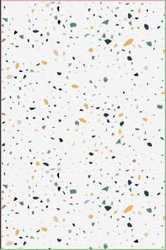 an image of a white background with different colored dots and lines on it's surface