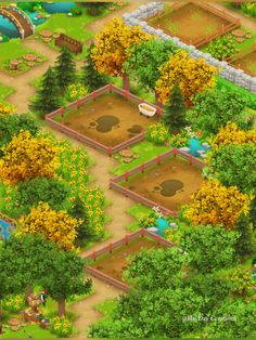 @HayDay_Creations Hayday Animals Design, Hay Day Aesthetic, Hay Day Farm Design Aesthetic, Gaming Decor