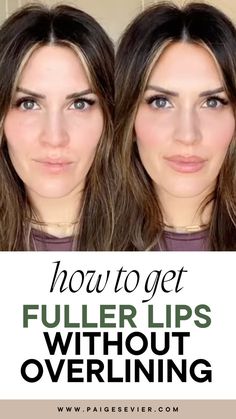 Wondering how to use lip liner for fuller lips, or fuller lips makeup tricks? Try this lip liner technique to learn how to line your lips to make them bigger! This is the best lip liner for women over 50, because as we age our lips lose fullness. Watch the tutorial here! Lip Liner For Fuller Lips, Fuller Lips Makeup, Best Lip Liner, Lip Liner Tips, Lip Liner Tutorial, Full Lips Makeup, Fuller Lips Naturally, Best Lip Liners