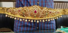 Gold Vaddanam With Grams, Gold Bangle Watch, Heavy Jewellery, Gold Haram Designs, Hip Belts, Simple Necklace Designs