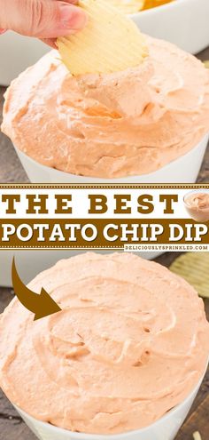 The Best Potato Chip Dip, football appetizers, game day food Best Potato Chip Dip, Best Potato Chip Dip Recipe, Potato Chip Dip, Homemade Chip Dip, Chip Dip Recipe, Easy Chip Dip, Best Potato Chips, Dip For Potato Chips