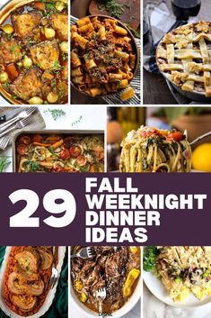 29 dinner ideas that are perfect for fall