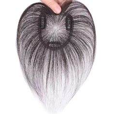 100% Remy Human Hair Topper Toupee Hairpiece Top piece  Material:100%  remy human hair Length： 15cm                       Color: Natural Color, Dark Brown Base Size:9cm*9cm Note:  1.The real color of the item may be slightly different from the pictures shown on website caused by many factors such as brightness of your monitor  and light brightness, thanks for your kinly understand, 2.we have two types of bangs for you to choose from：Straight bangs and Side fringe, please check which one is suit for you dear. Gray Hair Pieces For Women, Hair Toppers For Thinning Hair, Human Hair Toppers With Bangs, Human Hair Toppers For Thinning Hair, Womans Hair Toppers, Grey Hair Topper, Hair Toppers Wig Studio 1, Men’s Human Hair Piece Dark Brown With 20% Grey, Lusta Hair Toppers