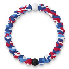 PRICES MAY VARY. Live Lokai: The USA Camo Lokai silicone beaded bracelet is an expression of unity and respect for the values and freedoms that define the American Spirit. Size: Large / 7" circumference (17.7cm). Find Your Balance: The white bead is infused with water from Mt. Everest, the highest point on earth, while the black bead contains mud from the Dead Sea, the lowest point on earth - reminding us to find balance and stay humble during life's highs and hopeful during the lows. Slide-On S Patriotic White Stretch Bracelet, Camo Necklace, Angolan Flag African Bracelets, Camo Bracelet, Blue Beaded Patriotic Stretch Bracelet, Fashion Beads, American Spirit, Bracelet Collection, Silicone Beads