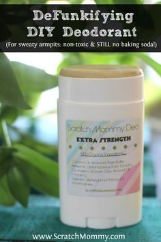 scratch-mommy-defunkifying-diy-deodorant-scratch-mommy Deodorant Recipe, Mommy Diy, Sweaty Armpits, Deodorant Recipes, Organic Deodorant, Diy Deodorant, Homemade Deodorant