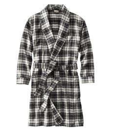 Our premium ultrasoft cotton flannel robe, in just the right weight to stay warm and cozy without overheating. Exceptionally cozy 100% cotton Portuguese flannel. Brushed on both sides for superior softness and warmth. Authentic yarn-dyed tartans stay vibrant and colorful. Machine wash and dry. One chest pocket and two front pockets. Imported. Comfortable Plaid Cotton Sleepwear, Cotton Plaid Sleepwear For Home, Plaid Cotton Sleepwear For Home, Cozy Plaid Cotton Sleepwear, Cozy Plaid Long Sleeve Sleepwear, Cozy Long Sleeve Plaid Sleepwear, Plaid Long Sleeve Sleepwear For Fall, Plaid Winter Sleepwear, Winter Plaid Sleepwear