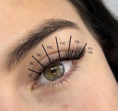 Map Eyelash Extensions, Eyelash Extensions Classic, Natural Fake Eyelashes, Lashes Tutorial, Eyelash Tips, Eyelash Technician, Cat Eye Lash