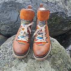 Brand New, Worn A Couple Of Times. Casual Hiking Boots With Leather Footbed, Suede Lace-up Boots For Hiking With Round Toe, Suede Lace-up Hiking Boots With Round Toe, Casual High Ankle Boots With Removable Insole, Suede Hiking Boots With Round Toe For Fall, Casual Brown Closed Toe Hiking Boots, Casual Brown Hiking Boots With Removable Insole, Casual Brown Hiking Boots With Reinforced Heel, Hiking Boots With Cushioned Footbed And Round Toe