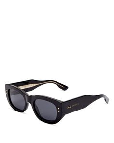 Gucci Nouvelle Vague Square Sunglasses, 51mm Buy Gucci, Square Sunglasses, Rayban Wayfarer, Black Gray, Square Sunglass, Jewelry Accessories, Black And Grey, Pick Up, In Store