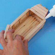 Wood Stick Ship - Craft Project Ideas