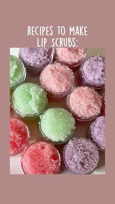 Scrub Ideas, Scrub Diy, Essence Festival, Lip Scrub Diy, Turmeric Soap, Diy Lip Gloss, Soap Ideas, Diy Body Scrub, Lip Scrubs