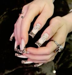 Acrylic Nails Coffin Pink, Sparkly Nails, Funky Nails, Dope Nails