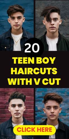 V Cut Haircut, Haircuts For Teen Boys, Stylish Boy Haircuts, Boys Fade Haircut, Teen Haircuts, Comb Over Haircut