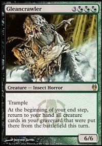 a card with an image of a creature in the background and text that reads,'frame