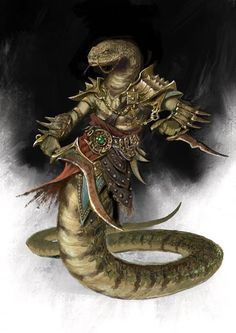 an image of a creature with armor on