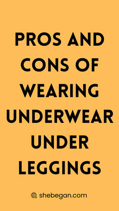 It is no news that guys now wear leggings just like their female counterpart. But guys often encounter issues with how to deal with the protruding bulge in the crotch area. They are therefore mostly left contemplating whether or not to wear underwear under leggings.

This blog post will discuss the type of underwear guy can wear with leggings and the pros and cons. Women Wear, Wonder, Things To Come, Lifestyle, Quick Saves