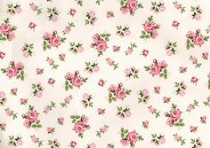 a white background with pink roses on it