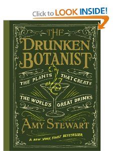 a person holding up a book about the drunk botanist