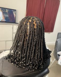 Bohemian Knotless Braids Hairstyles, Black Knotless Braids, Short Knotless, Bohemian Knotless Braids, Knotless Braids Hairstyles, Bohemian Knotless, Hairstyles For Ladies