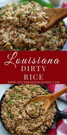 this is an easy and delicious recipe for louisiana dirty rice