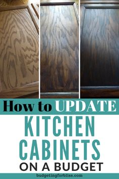 how to update kitchen cabinets on a budget