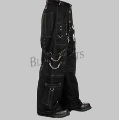 #pant #trouser #Gothic #Shorts #Black #Cotton Gothic Trousers, Gothic Shirts, Punk Outfits, Goth Outfits