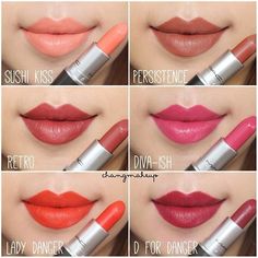 Mac Lipsticks, Mac Lips, Dark Lipstick, Best Lipsticks